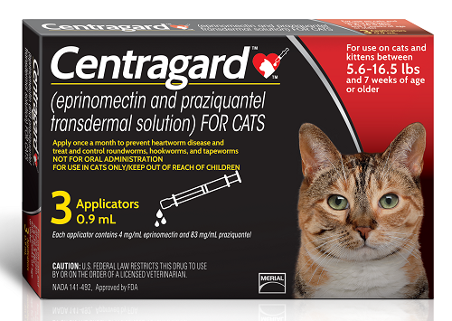 roundworm meds for cats